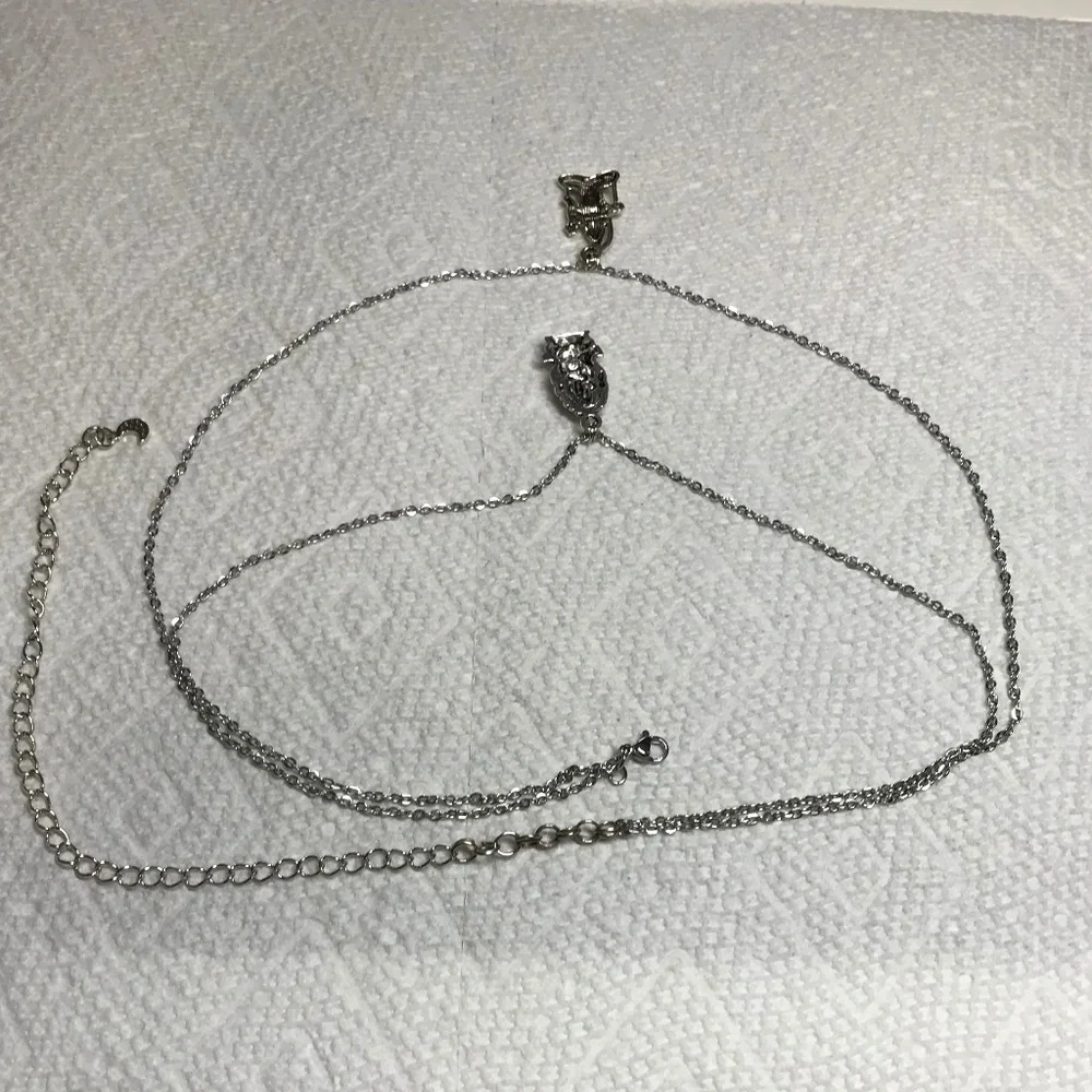 Hindu Ganesha & Shiva Handmade 2-Layer Silver Necklace - Picture 12 of 15